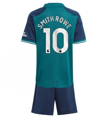 Arsenal Emile Smith Rowe #10 Koszulka Trzecich Dziecięca 2023-24 Krótki Rękaw (+ Krótkie spodenki)